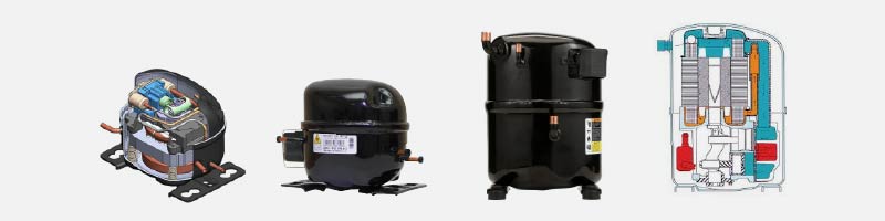 องค์ประกอบของ คอมเพรสเซอร์แบบลูกสูบ (Reciprocating Type)