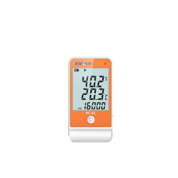 ELITECH เครื่องบันทึกอุณหภูมิและความชื้น รุ่น RC-61