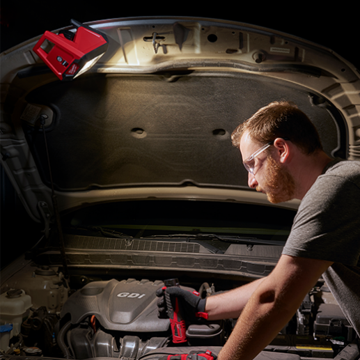 M12 AL-0 ไฟส่องสว่างพื้นสีแดง กันน้ำ