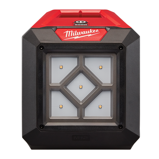 M12 AL-0 ไฟส่องสว่างพื้นสีแดง กันน้ำ