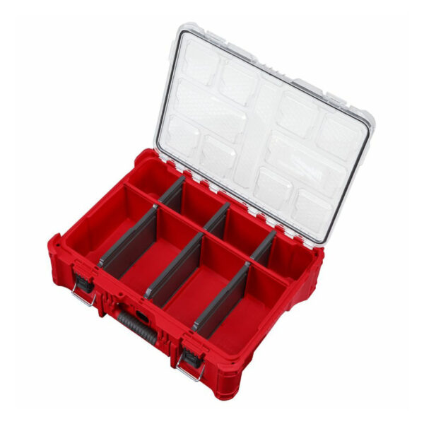 MILWAUKEE กล่องเครื่องมือ 48-22-8432 รับน้ำหนักได้สูงสุด 23 กก. PACKOUT Deep Organizer - Image 2