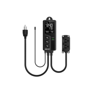 ELITECH เครื่องควบคุมอุณหภูมิดิจิตอล, เทอร์โมสตัทไร้สายปลั๊กให้ความร้อนและช่องระบายความร้อนเซนติเกรด/ฟาเรนไฮต์ รุ่น STC-1000WiFi