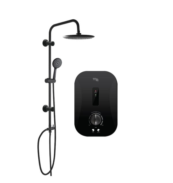 M&E เครื่องทำน้ำอุ่นสีดำด้าน และชุดเรนชาวเวอร์ รุ่น ME-45FB RB
