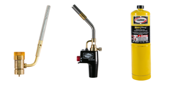 ชุดเชื่อมท่อทองแดง พร้อมแก๊ส