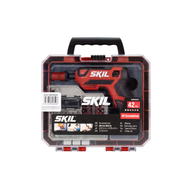 SKIL ไขควงไร้สาย กำลังไฟ 4 โวลต์ ขนาด 1/4 นิ้ว รุ่น SD5618SE00 - Image 5