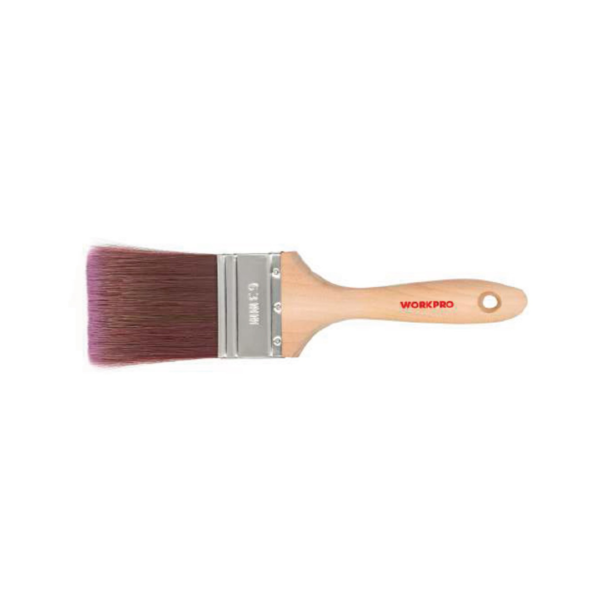 WORKPRO แปรงแบนด้ามไม้ ขนาด 1", 1.5", 2", 2.5"