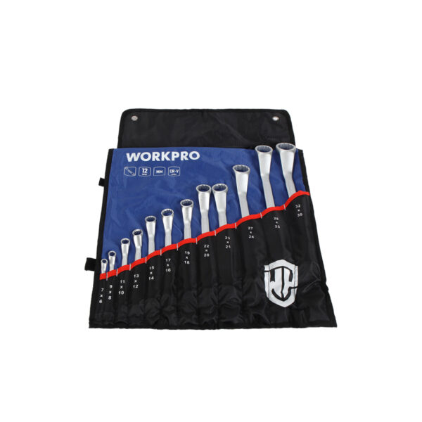 WORKPRO ชุดประแจแหวนคู่ 12 ชิ้น รุ่น WP202510