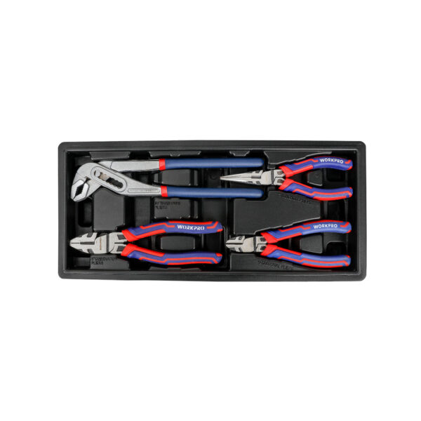 WORKPRO ตู้เครื่องมือช่างลิ้นชักล้อเลื่อน - ถาด BMC 193 อัน รุ่น WP209074 - Image 5
