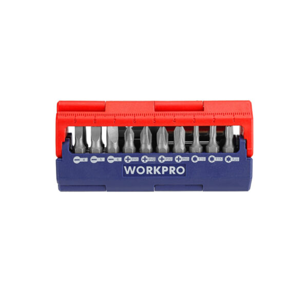 WORKPRO ชุดดอกไขควง 13 ชิ้น แบบพกพา รุ่น WP221062