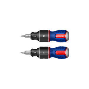 WORKPRO ไขควงด้ามสั้นแบบไดรฟ์คู่ 6 in1 รุ่น WP221071