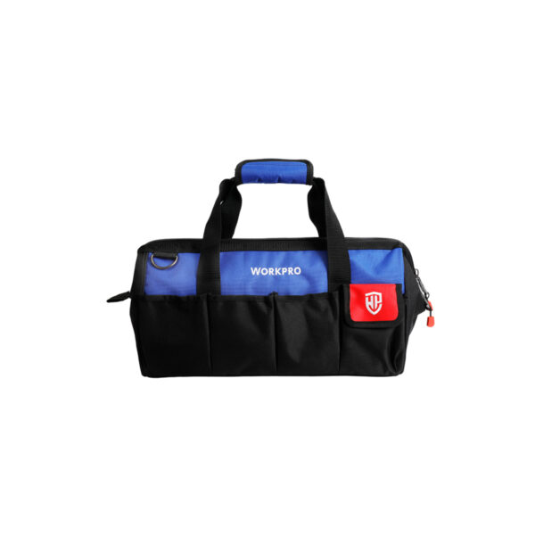 WORKPRO กระเป๋าเก็บเครื่องมือทรงปากกว้างแบบซิปบน มีขนาด 12 , 14 , 18 นิ้ว - Image 2