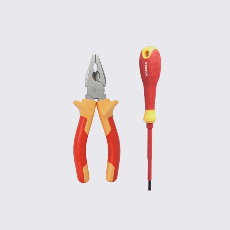 ไขควง, คีม (หุ้มฉนวนกันไฟ)