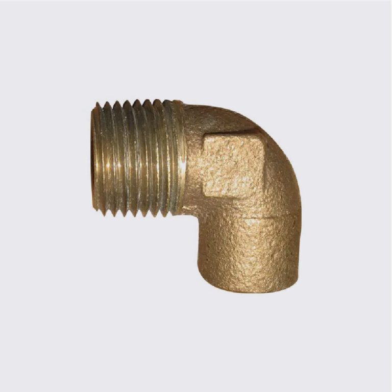 ข้องอ 90 เกลียวนอกทองแดง