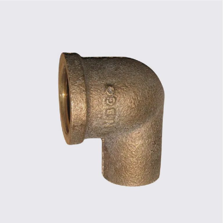 ข้องอ 90 เกลียวในทองแดง