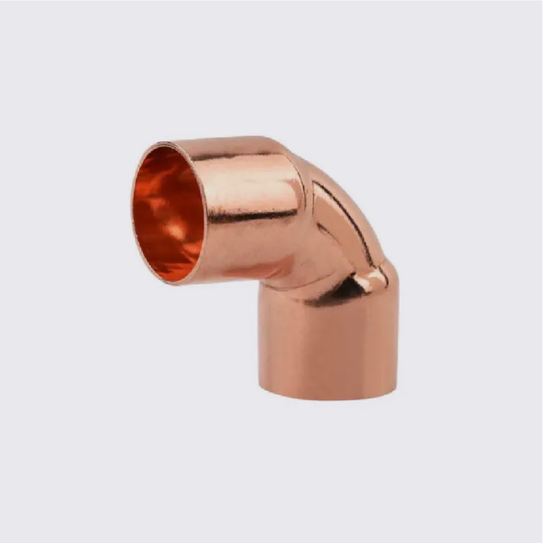 ข้องอทองแดง 90