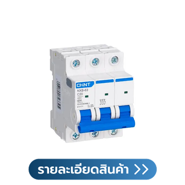 เบรกเกอร์ลูกย่อย MCB ที่ใช้ภายในบ้าน