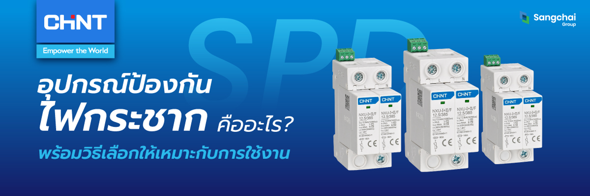 อุปกรณ์ป้องกันไฟกระชาก SPD CHINT