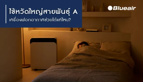เครื่องฟอกอากาศ ช่วยฆ่าเชื้อโรค ไข้หวัดใหญ่สายพันธุ์ A