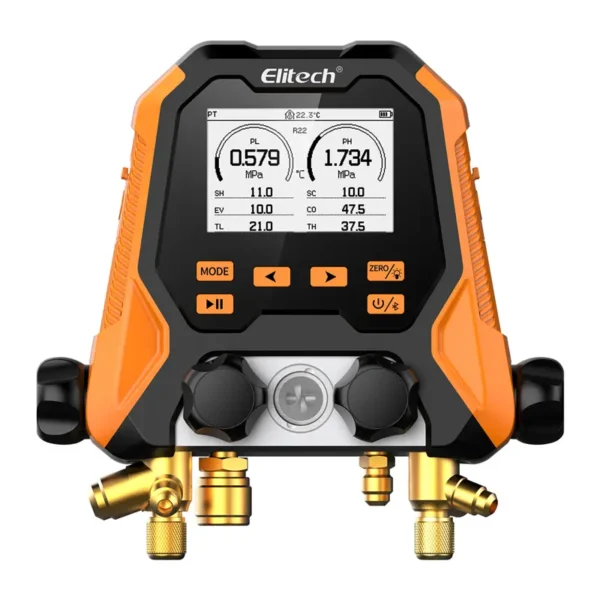 Elitech เกจวัดน้ำยาแอร์แบบดิจิตอล รุ่น MS-870