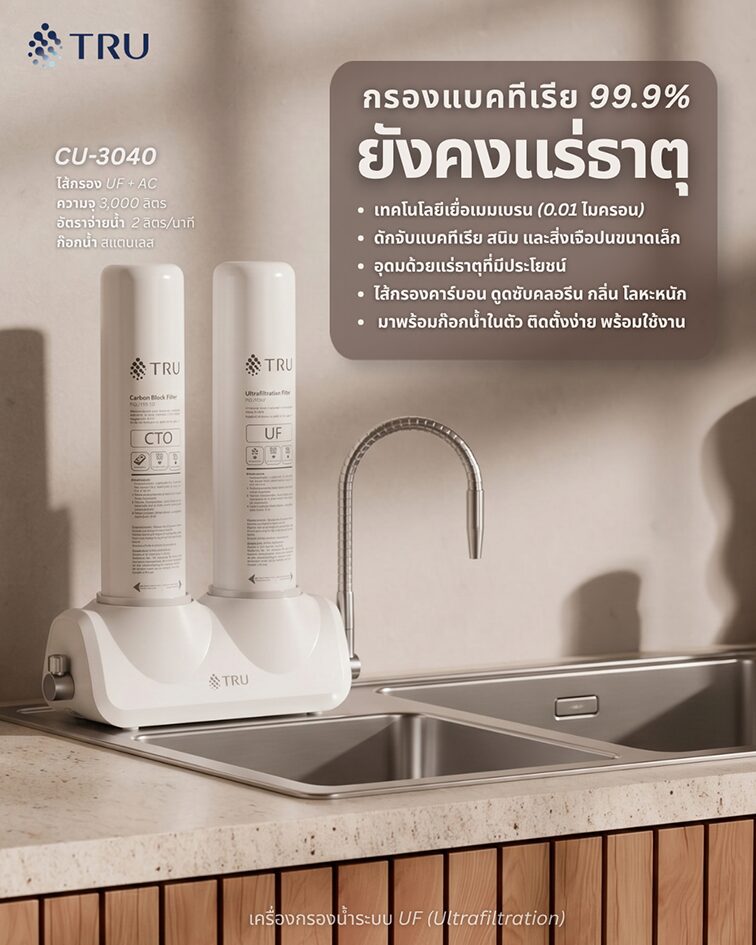 CU-3040 เครื่องกรองน้ำ